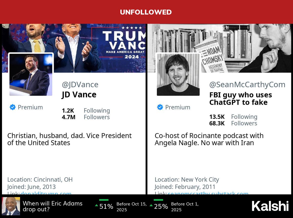 🚫 @jdvance is no longer following @seanmccarthycom