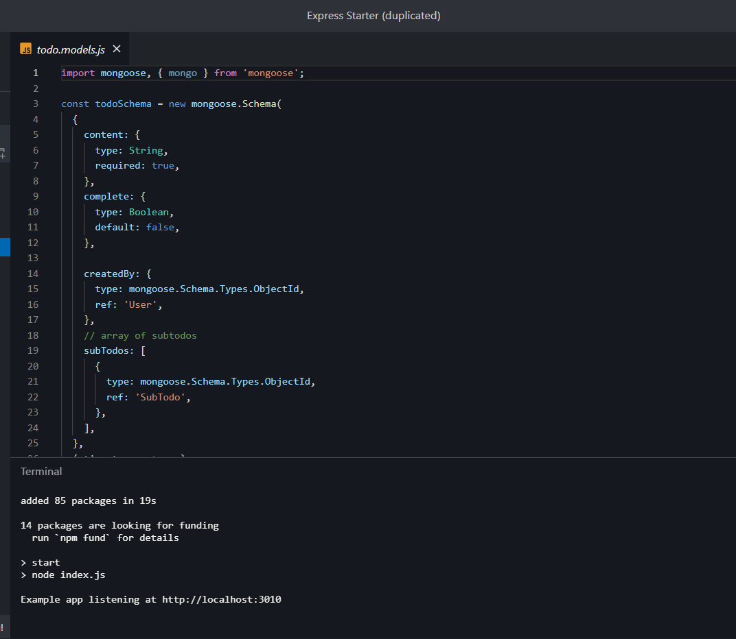 ashish_saud15's tweet photo. #LUD1 – MongoDB & Mongoose
Learned how MongoDB stores data & the basics of good database design. Created schemas in Mongoose and explored data modeling techniques. Excited to build more structured apps ahead!
#LearningUtsav2025 #FestivalOfLearning #WebDevelopment #Mongoose https://t.co/RVbr5afcq6