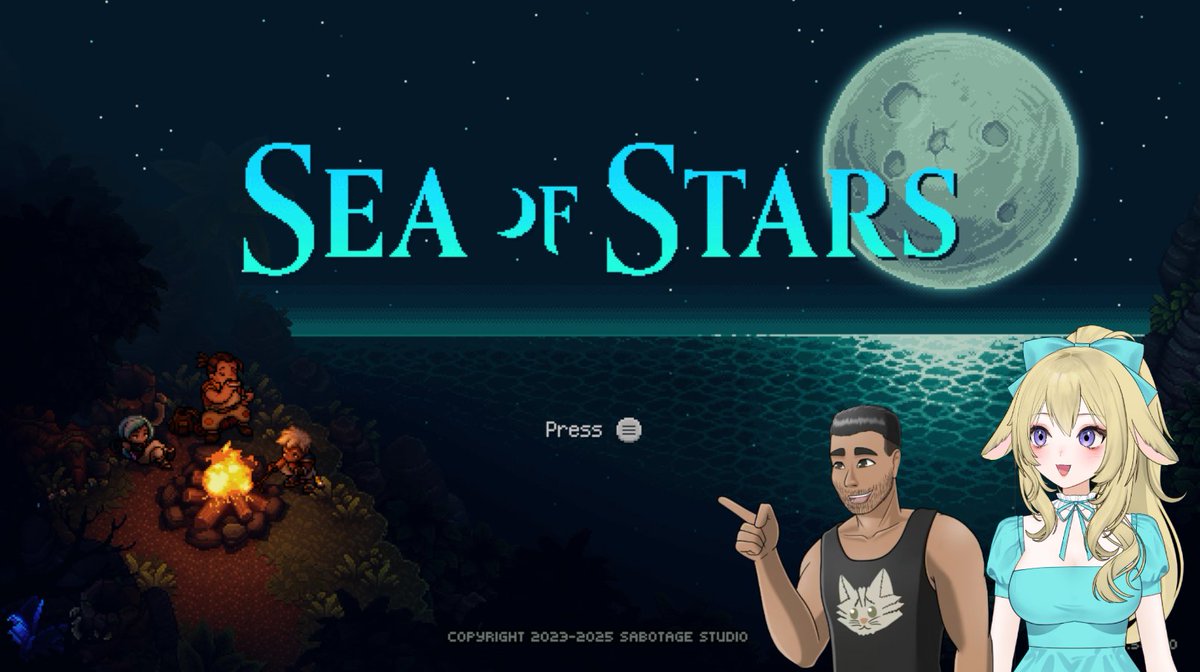 More 🌊✨ Sea of Stars Sundays ft. <a href="/GennaBain/">Genna Bain ☁️ഒ</a> !

🟣Live now

twitch.tv/forthebiscuit
