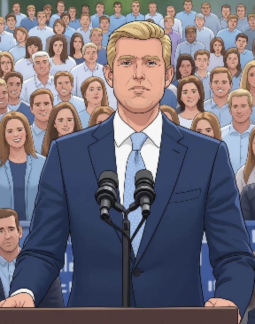Leadership is not just about standing in front of the crowd, but guiding them to go further. 💪

“HODL like Eric Trump” 💪

<a href="/EricGold_BNB/">Eric Gold</a>

#erictrump #ModernDayGold #MagalyTVLaFirme