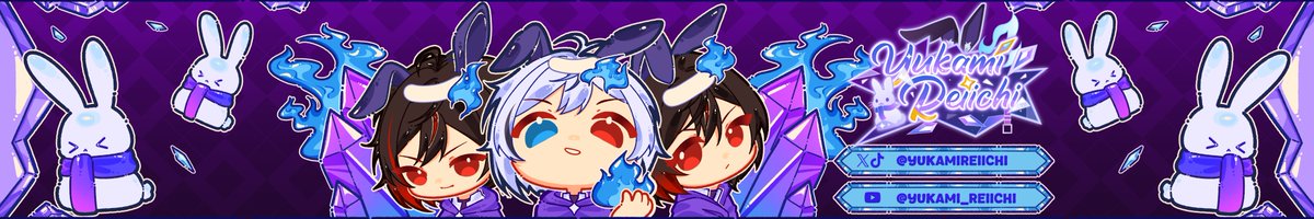 Banner comms for <a href="/YukamiReiichi/">Yukami Reiichi | Blue Cover on YT!!</a> ₍ᐢ. .ᐢ₎ ₊˚⊹♡
thank yoouu!!! ₍ᐢᐢ₎💛

#chibiart #commissionsopen #VGenComm
