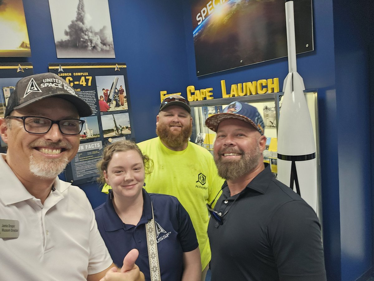 New at the Sands Space History Center: a 3D-printed 1:7 scale model of Bumper 8—the 1st Cape Canaveral launch!

75 years &amp; 8,000+ launches later, the Cape remains the World’s Premier Gateway to Space. Come see where it all began! 
<a href="/ccspacemuseum/">Cape Canaveral Space Force Museum</a>