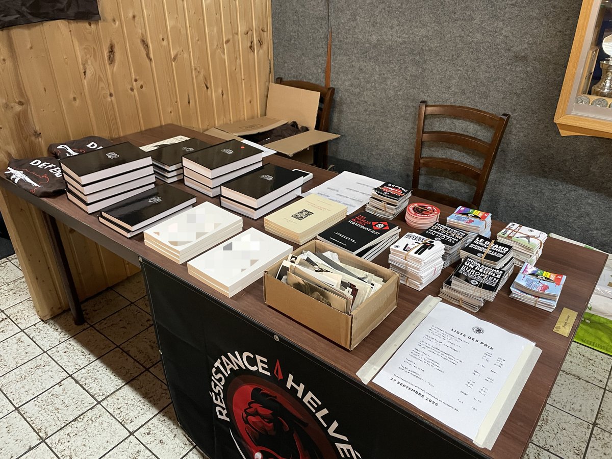 Résistance Helvétique : 11 ans de combat !

Samedi soir, nous avons célébré le 11ᵉ anniversaire de Résistance Helvétique. Onze années de militantisme et d’actions au service de notre peuple et de la #Suisse.