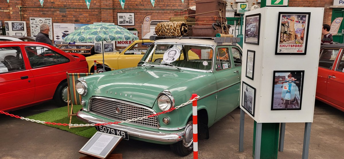 HiKennys's tweet photo. This museum has a display celebrating the world's second most famous Ford Consul.
#OneForTheRegular
#StHelens https://t.co/qh9WUsZafw