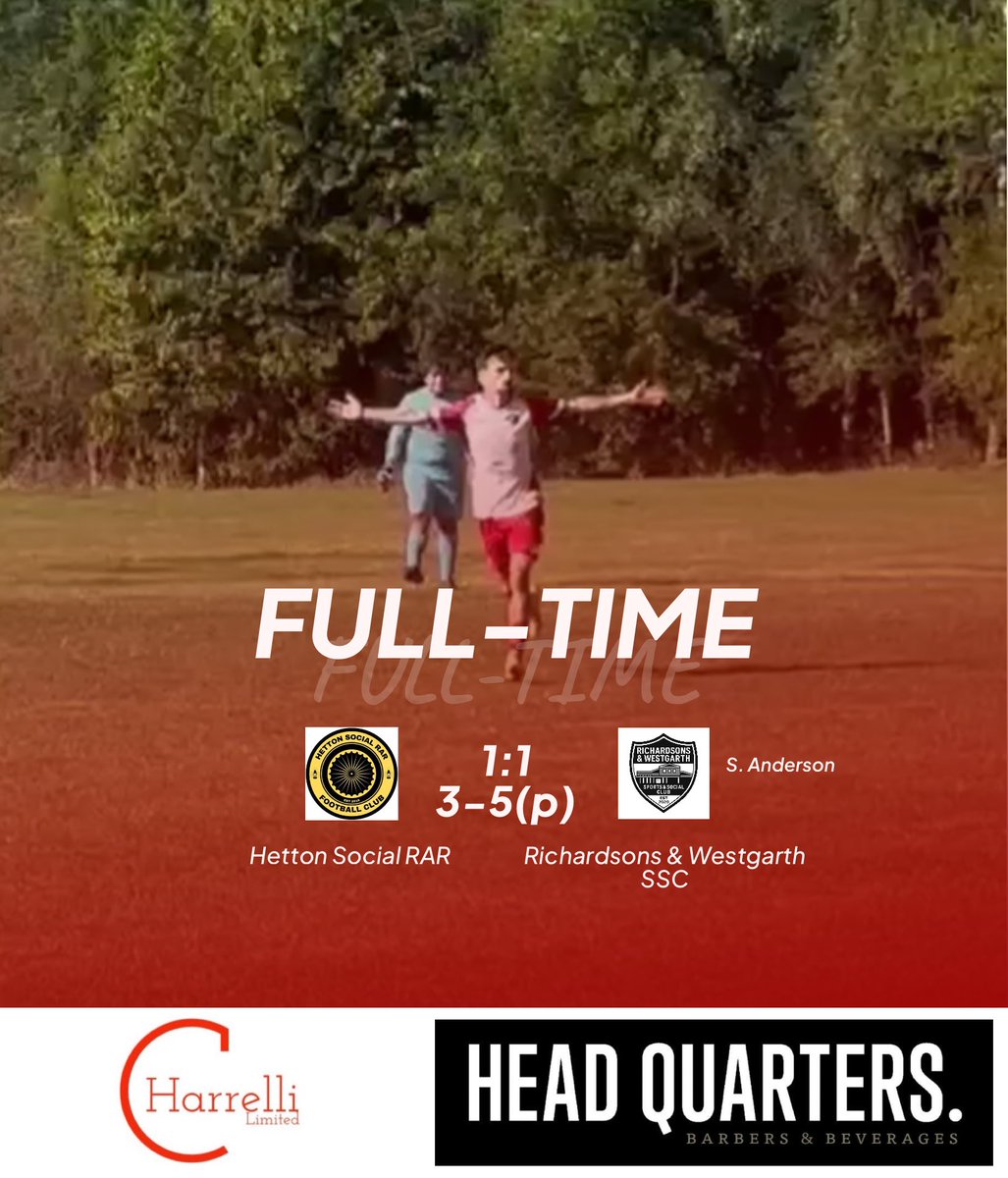 RWSSCFC's tweet image. INTO THE NEXT ROUND!!!

Sean Dyche would have been proud today. We changed our system, only had 15 and we produced a great performance against an unbeaten side in Peterlee DSL Div 2 leaders Hetton Social RAR.

Scored all 5 pens, Jimmy Beg saved one!

Let’s go!!!

#UTR🤍❤️