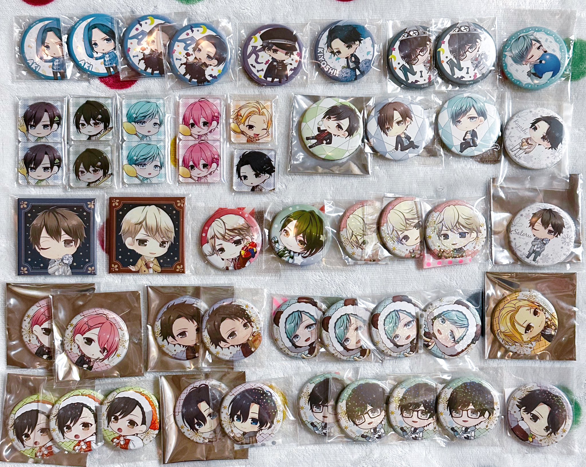 スタマイ　まとめ売り　クリアしおり38枚　缶バッジ33個　特典バッジ3個　ぬい他 backend=imagemagick;version=1;