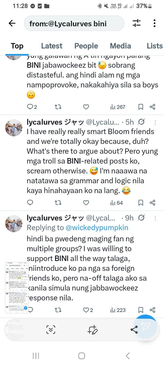BiniKinn's tweet photo. @Lycalurves Ayan lang post mo about sa bini wag kang ano jan hahahah https://t.co/vpGZl9t8LT