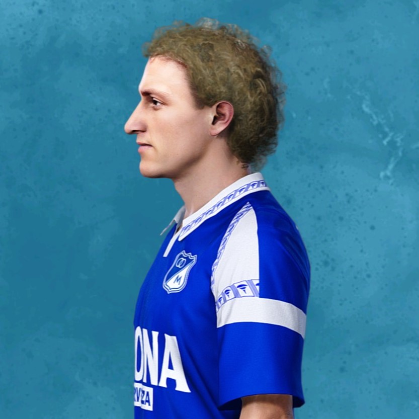 RetroVenFan's tweet image. Ricardo Lunari 🇦🇷
Millonarios 🇨🇴 90s  

solo para #eFootballPES2021 PC