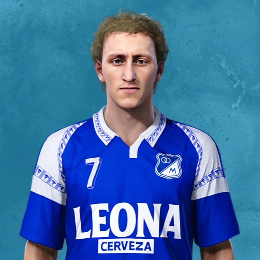 RetroVenFan's tweet image. Ricardo Lunari 🇦🇷
Millonarios 🇨🇴 90s  

solo para #eFootballPES2021 PC