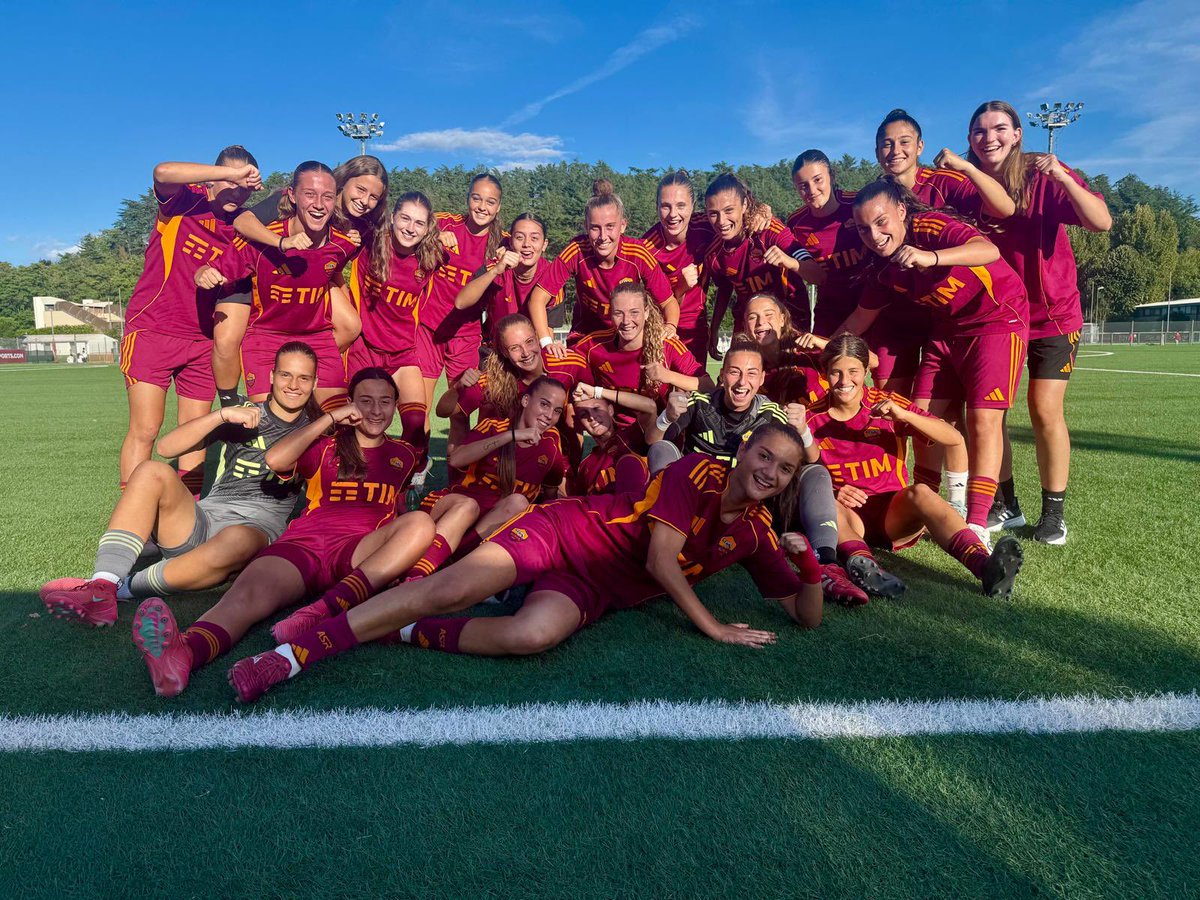 🐺 Vittoria per 3-0 della nostra Primavera contro la Fiorentina

⚽️ In gol: Aulicino, Ventriglia e Madon

Brave, ragazze! 👏

#ASRomaFemminile