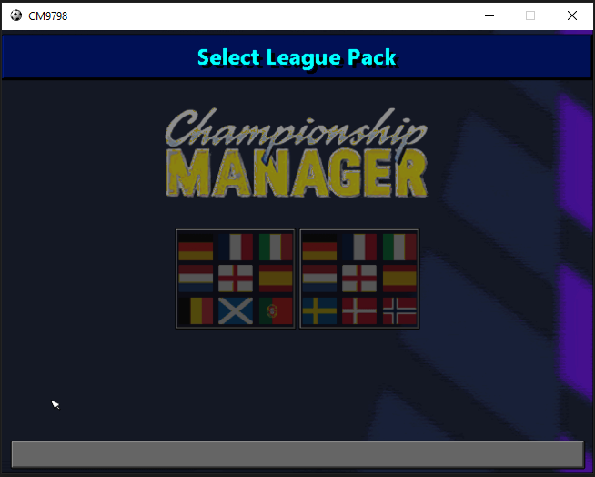 Everyone who is exiceted for a version of Championship Manager 1997-98 set in 2024, with an exstensive database to go with it, and a ton of leagues. Throw a follow to "Modern Football 2024", <a href="/ManagerOld/">The Modern Football</a>, that will be releasing it soon. #CM9798