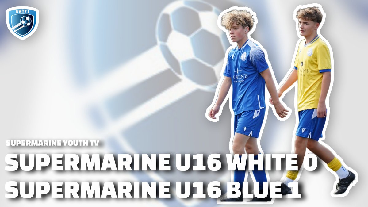 SYTV | Catch highlights from todays U16s North Wilts Youth League game between Supermarine White and Supermarine Blue.

WATCH:  rumble.com/v6zl4e2-u16-su…

<a href="/nwyfleague/">North Wilts League</a> 

#SupermarineYouth | ssyfc.co.uk
