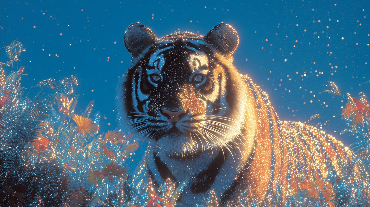 iamnotsrc's tweet image. ethereal wildlife with midjourney