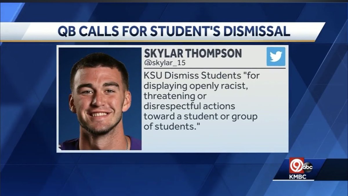 JadenPMcNeil's tweet image. Skylar Thompson called for Kansas State to kick me out of school for &quot;racism.&quot; He was just jumped &amp;amp; robbed by migrants in Dublin