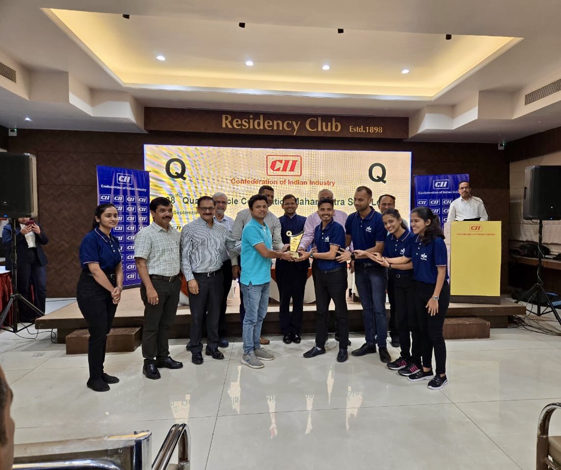 Elcom_IN's tweet image. We’re excited to announce Elcom International has WON First Prize at the CII Quality Circle Competition, Maharashtra State (MSME)! Congratulations to the team for this amazing achievement!
#ElcomInternational #CII #QualityCircle #Award #MSME #winners #MakeInIndia #Semiconductors