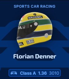 Finally hit 3k iRating✅️ definitely took a bit longer than it should have due to some stupid mistakes and a few disconnects
4k next <a href="/TeamEnduroTech/">Team EnduroTech</a> 🩵