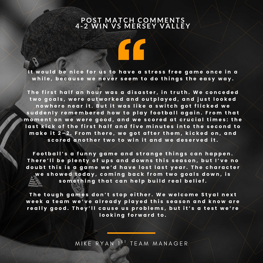 DatenFC's tweet image. Not the easiest way to do it, but we got the job done. Styal up next.