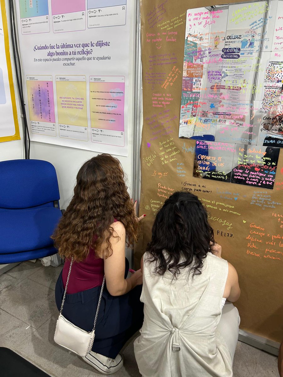 En La Noche Europea de l@s investigador@s, DIGITAS estuvo con su 🪞✨Taller de Imagen Corporal✨🪞

🤍 ¡Gracias a todos los que os habéis pasado y habéis participado! 

🌐🧠 digitasweb.com

#SaludMental #Psicología #Jovenes #uja #bienestaremocional