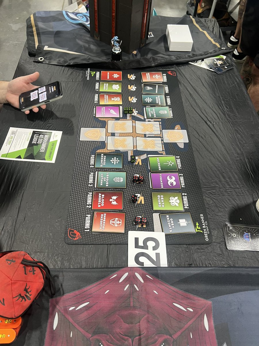 Round 5
Mission E | Take &amp; Hold | Hammer &amp; Anvil

Dawn of the final day going into imperial knights