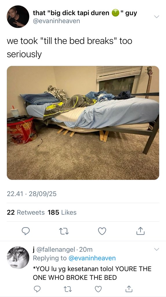 oceanwavescent's tweet photo. heejay au yg katanya ga bakal ada part 2 tapi malah lanjut sampe broke the bed https://t.co/g70SW6Qq9P