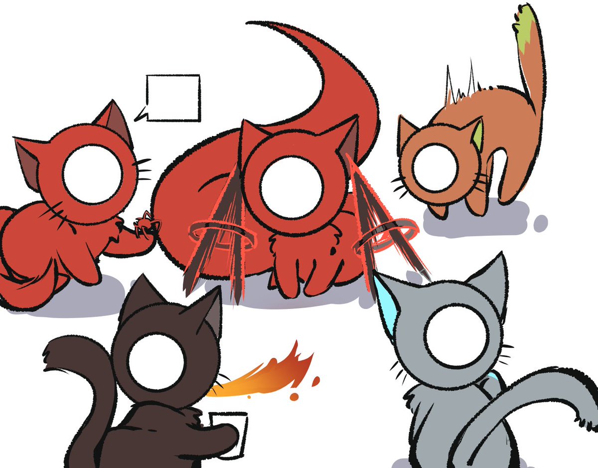 If we put an incubator TDL among the kitties
And the design of these kitties comes from <a href="/kkdbd1126/">可可</a> 
#alanbecker #alanbeckerfanart