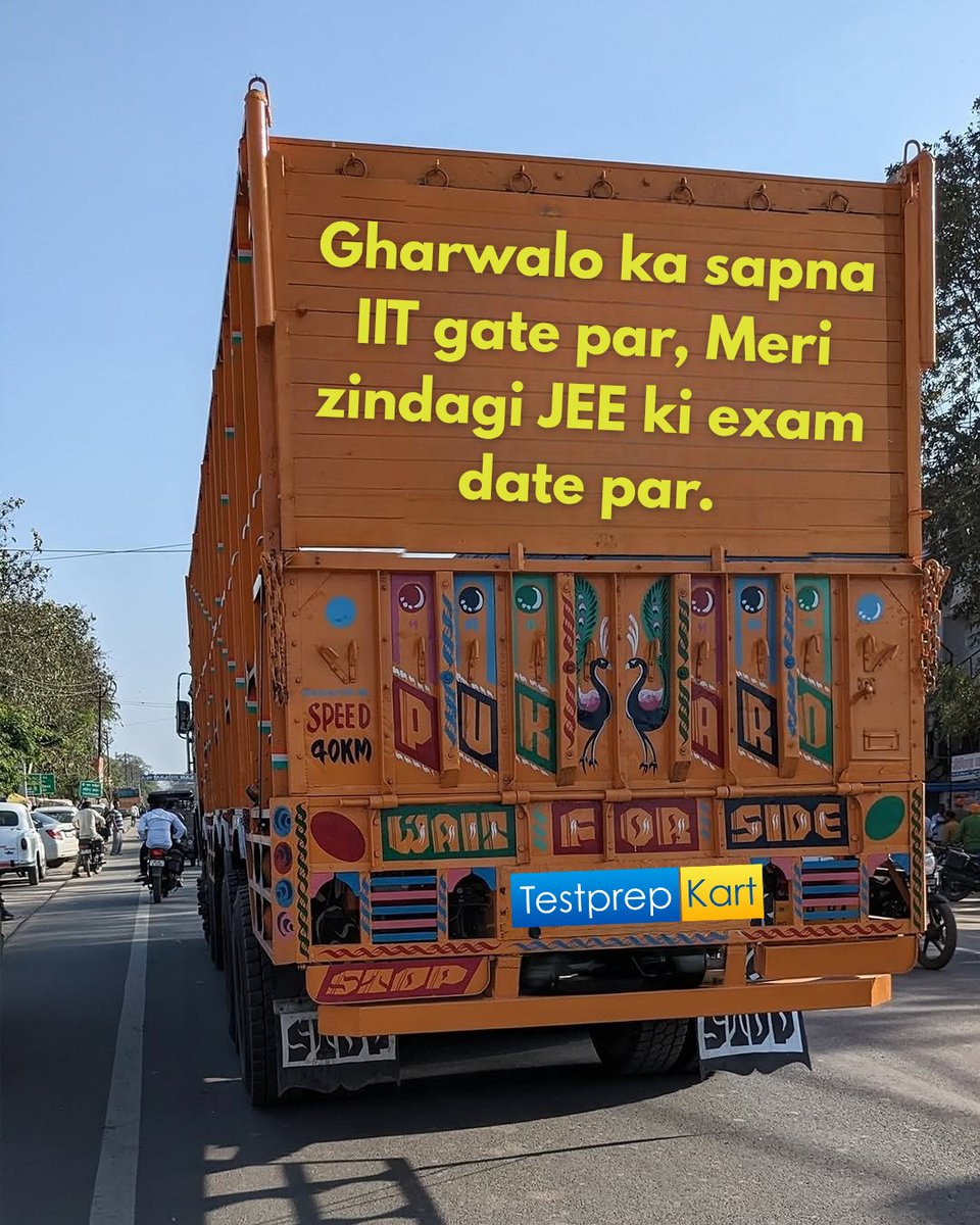 TestprepKart's tweet image. Buri Nazar wale tujhe bhi JEEna hai yaha