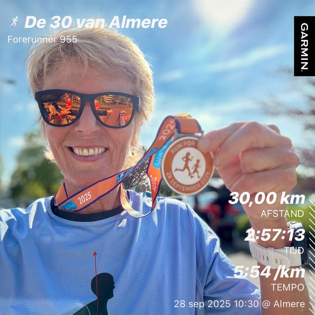 EllenHeer's tweet photo. Heerlijk zonnig weer en ontspannen de 30k gelopen met de @loopmaatjes van AVW. Een leuke en goed georganiseerde kleinschalige loop. Een fijne dag verder! #runforKika https://t.co/vMJVfK1Ti7