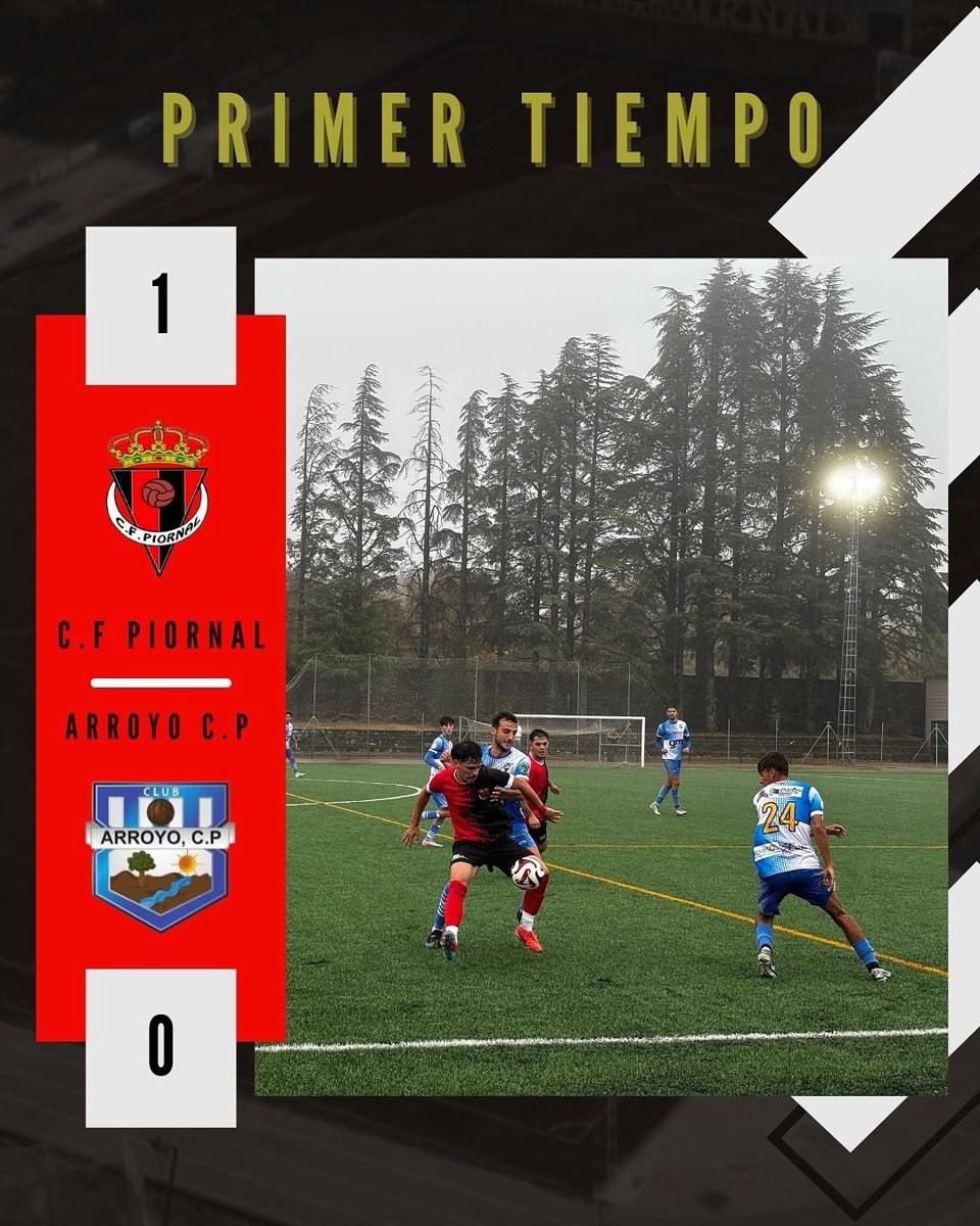 C.F PIORNAL (@piornalcf) on Twitter photo PRIMER TIEMPO FINALIZADO 1-0❤️🖤 PRIMER TIEMPO FINALIZADO 1-0❤️🖤