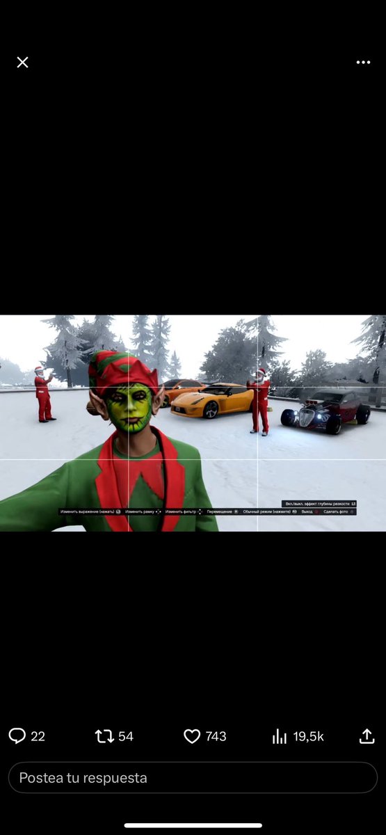 Makiman131's tweet photo. Este año será la última Navidad en GTA Online. Disfruten🫡 https://t.co/RSeGea5mhg