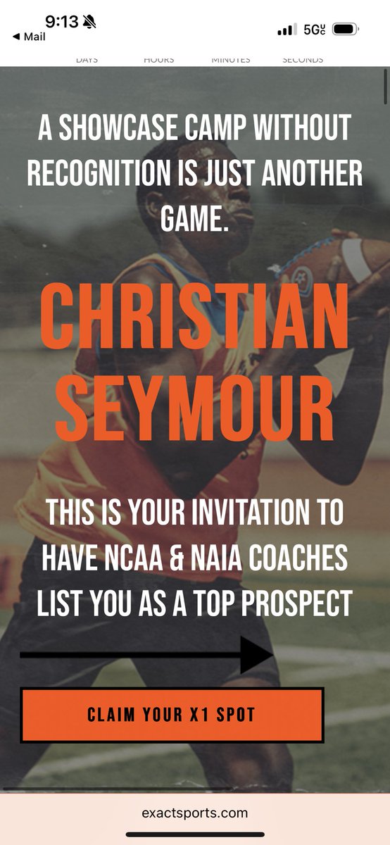 Christian Seymour 2029 WR tweet media