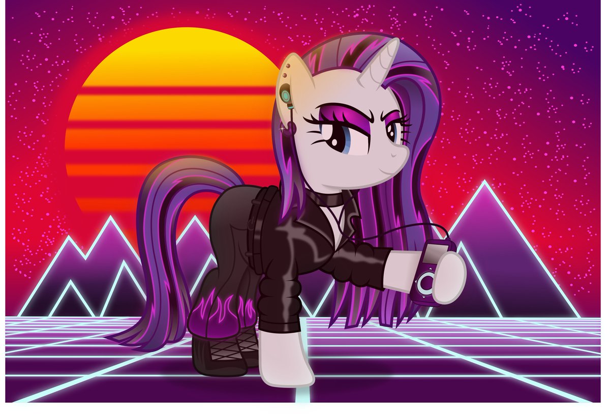 BlitzyPoneh's tweet image. Synthwave Vibe
