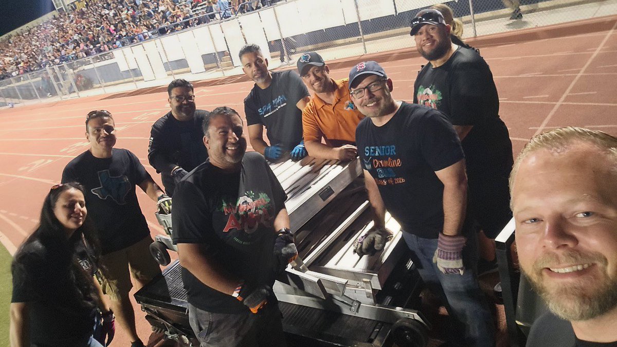 It was a long and tiring day of moving equipment but what a way to finish!

Shout out to all the parents who help support their students and programs! Their success depends on volunteer involvement and it’s an honor to serve on the best Pit Crew in the 915! 

#AllIn #RISE