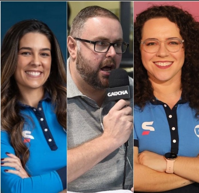 BrisolaFabiano's tweet image. Top 3 piores narradores ... tenho dificuldades em escolher o pior...
🤯Renata Silveira
😵💫Luciano Périco
😵Natália Lara
Narração horrorosa da Natália em Grêmio x Vitória
#grêmio #premiere