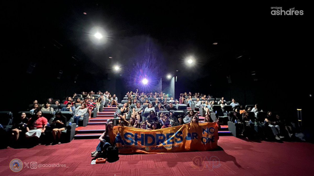 aoashdres_'s tweet photo. 100 Reasons to Smile at SM Aura 🥹🫶🏻

Our week of block screenings ended in full bloom! 💐 One hundred flowers were given to Luna and Raffy, thanks to the dedication of our Amigas and the love of everyone who joined us. 🥀🍃

Maraming salamat, Aura! Let’s continue to let Minamahal bloom brighter and stay longer in cinemas! 🌱✨

#MinamahalMovie 

#AshDres #AshDresVille | #AshtineOlviga #AndresMuhlach