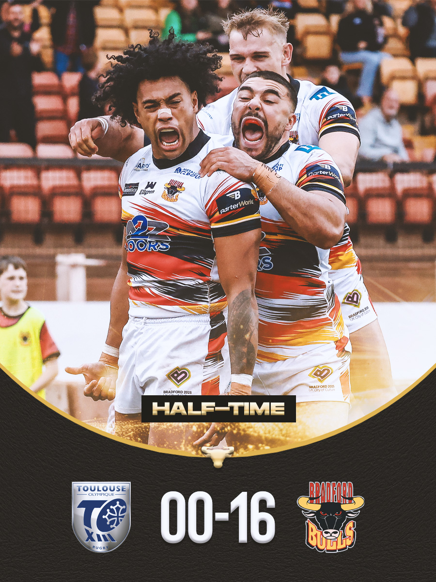 ⏲️ HALF-TIME | WHAT A HALF! Tries from Okunbor, Blake and Gee! A massive 40 coming up, keep it up lads!

#StrengthInNumbers