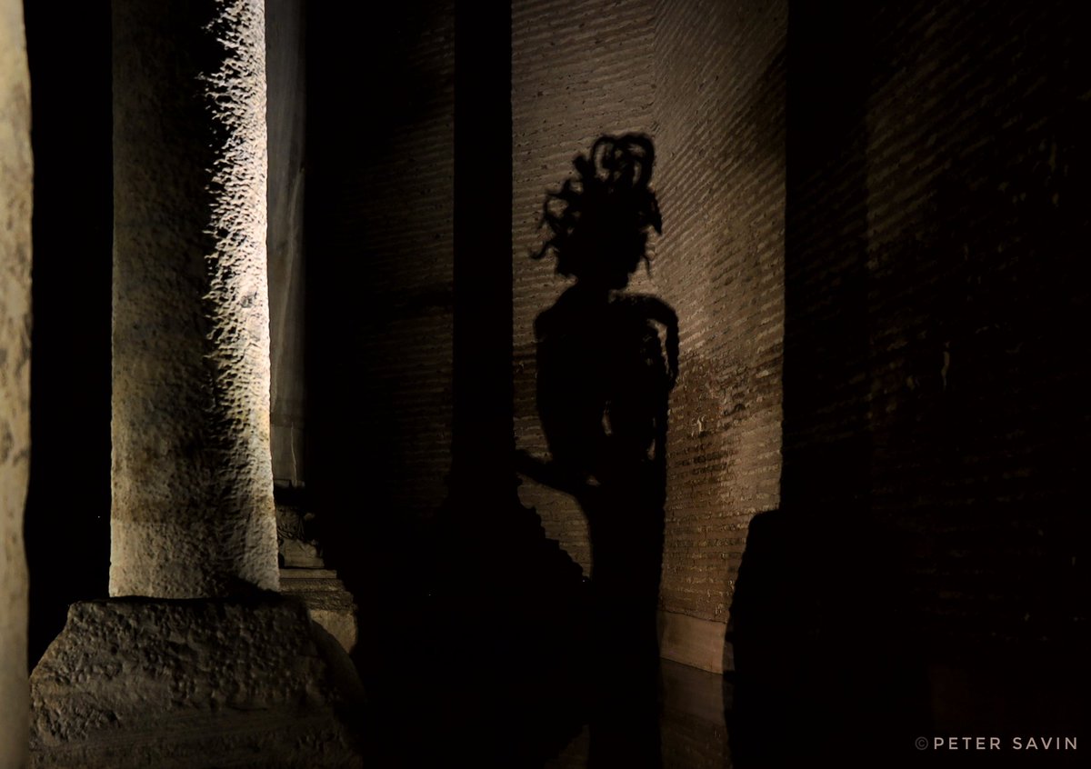On reflection looking into the face of Medusa maybe was a mistake, the Roman Basilica Cistern under #Istanbul #türkiye