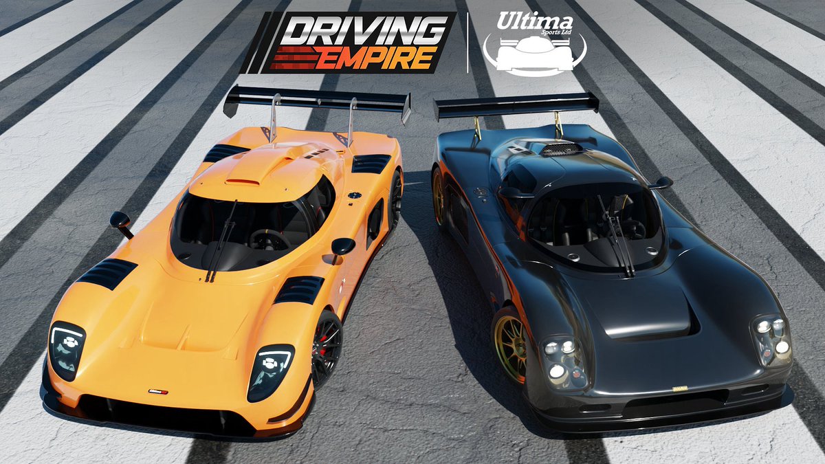 Ultima Sports has now arrived in Driving Empire!

🏎️ 2 LICENSED ULTIMA SPORTS CARS 🏎️
🔹 2015+ Ultima EVO Coupe
🔹 2020+ Ultima RS

🏁 PLAY NOW! 🏁
roblox.com/games/33516743…

#DrivingEmpire #Roblox #UltimaSports #Ultimars #UltimaEvo