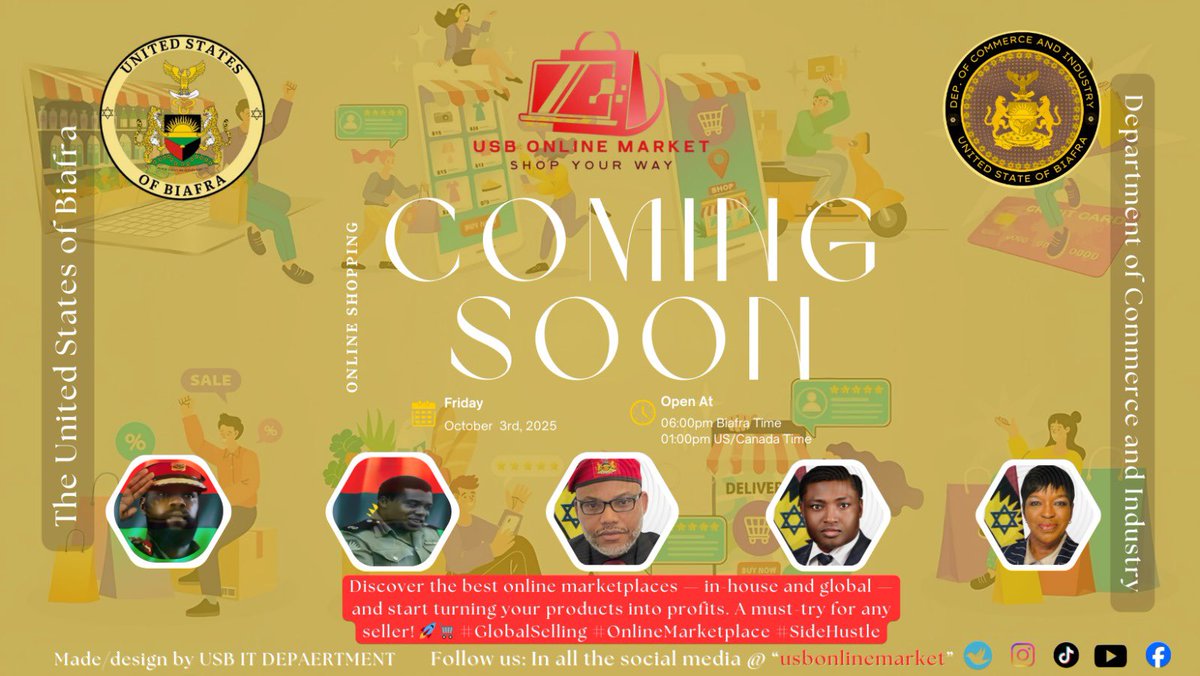 Dpcommerce's tweet photo. Breaking!

Loading! usb online market to the world! https://t.co/jMunDqxoLp