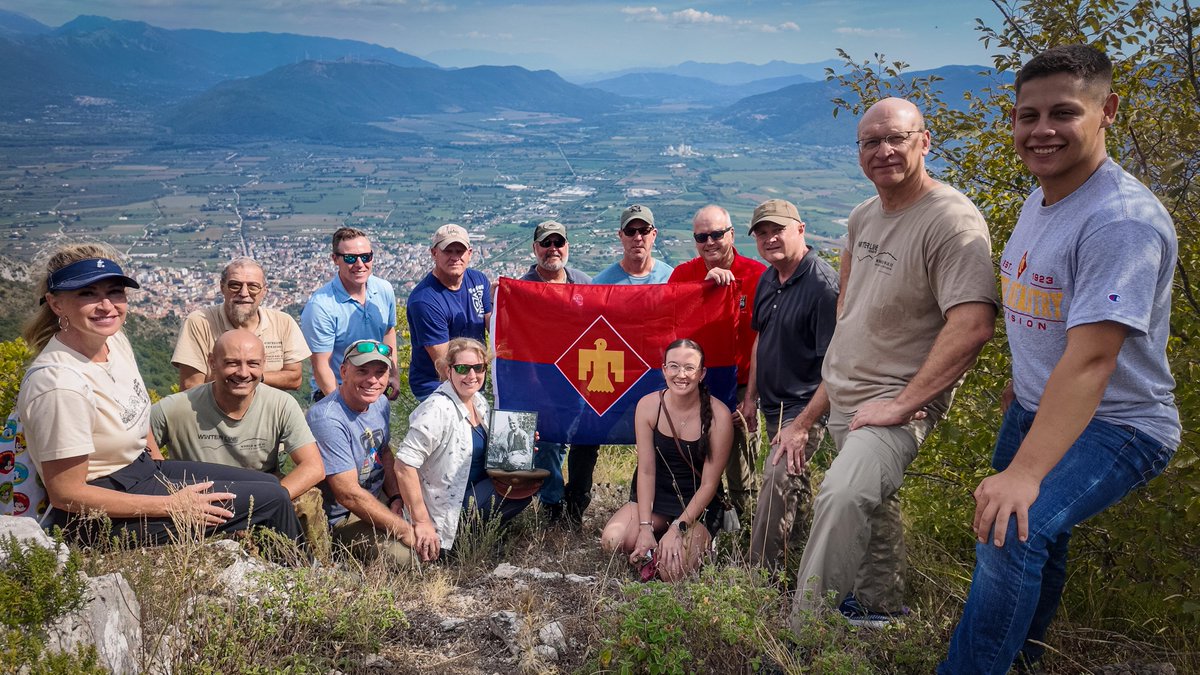 Oklahoma National Guard members broke ground on the first Thunderbird Trail monument in Italy and dedicated several plaques honoring the 45th Infantry Division and preserving their legacy.

ok.ng.mil/News/Article/4…