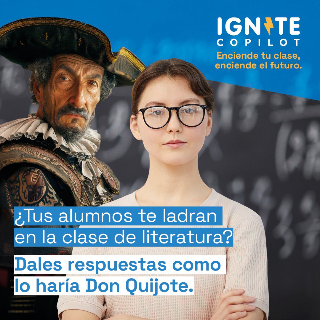 ¡Docentes innovadores! 🚀 ¿Cansados de horas planeando clases? IGNITE Copilot es la IA que genera SdA’s, rúbricas y sesiones en minutos, ahorrándote +10h/semana. 

Adaptado de Infantil a FP acorde LOMLOE. 

¡Regístrate GRATIS y transforma tu aula! 

👉 ignitecopilot.ai
