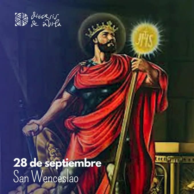 blasco_pepe's tweet image. #28deSeptiembre San Wenceslao, mártir, duque de Bohemia. Fue educado por su abuela santa Ludmila. Severo consigo, pacífico en la administración del reino y misericordioso para con los pobres, redimiendo para ser bautizados a esclavos paganos que estaban en Praga para ser vendidos