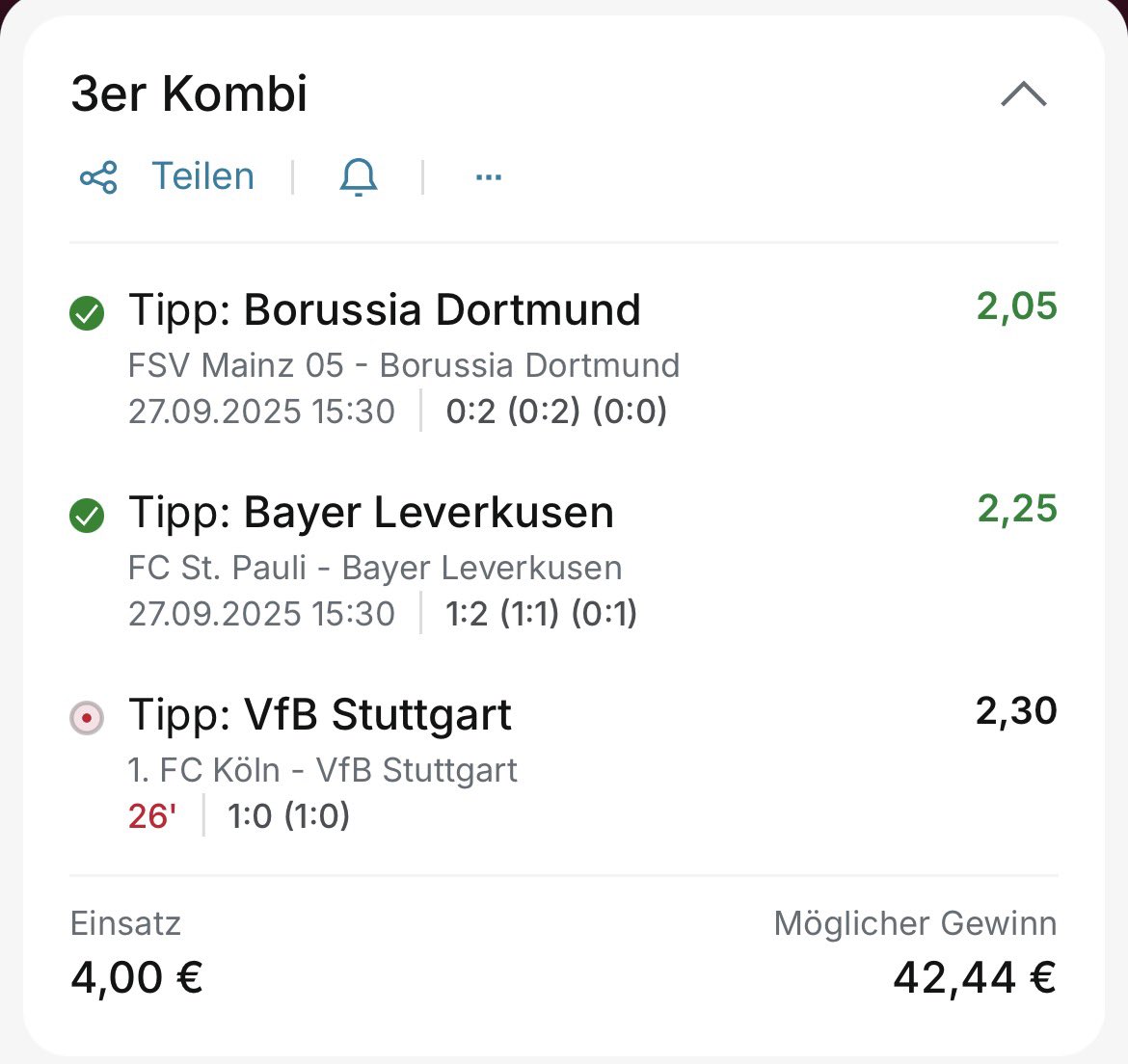 Mein Stuttgart soll jetzt mal nicht Scheiße bauen
