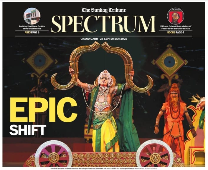 Artists  of the Shriram Bharatiya Kala Kendra perform in the dance drama 'Ramlila' .The epic story of Ramayana . Used half page .Nice display <a href="/jomalhotra/">Jyoti Malhotra</a> <a href="/anshumalini3/">Aditi Tandon</a> <a href="/ShriramBhartiya/">shrirambhartiya</a> <a href="/thetribunechd/">The Tribune</a> <a href="/MrinalPande1/">Mrinal Pande</a>