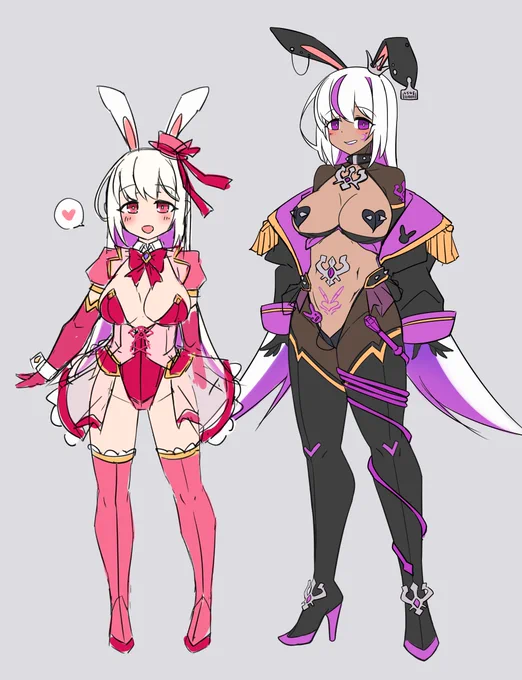 んもーちゃんと描く前にすり合わせておかないから頭身が……