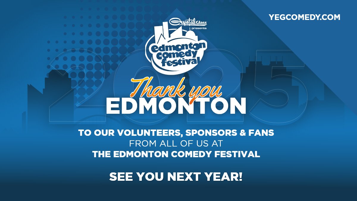 Another festival comes to a close tonight and we cannot thank you all enough for your support these past 15 years. We couldn't do it without our partners, our volunteers, our sponsors, our talented comedians and all of you who took in a show. See you all again next year!