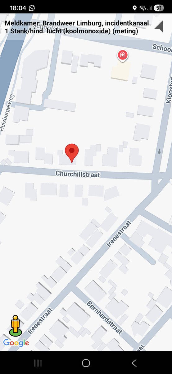 Koolmonoxide meting en inzet hulpdiensten