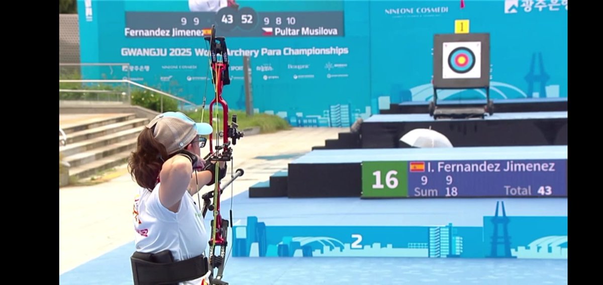 🏹 ¡Impresionante, Isabel Fernández! <a href="/isabel_fj87/">Isabel Fernández 🏹🥋</a> 🎯
Subcampeona del mundo en tiro con arco en la categoría W1 en Corea del Sur 🥈🇪🇦. Tu esfuerzo y dedicación te llevan a la historia. Primer año en el equipo nacional y ya un logro enorme. Un triunfo que nos llena de orgullo e