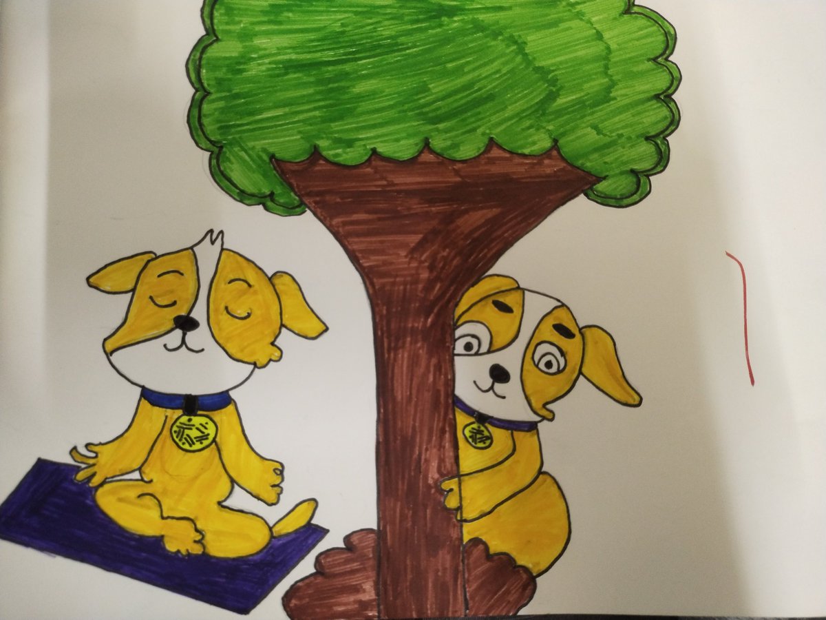 Starting a new art journey with <a href="/SentientAGI/">Sentient</a> 

I’m excited to share my first handmade piece.

This is just the beginning..

Step by step learning and improving my art journey everyday.

Hope you all enjoy my DOBBY Art.