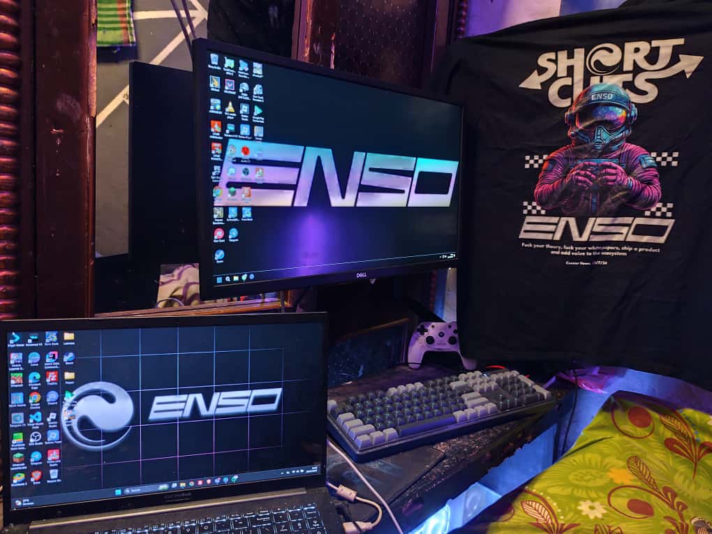 lkmsptr's tweet photo. Thank you @EnsoBuild &amp; @nikoethvida for the fantastic meetup and the amazing merch!  It was great connecting with the community in such a positive vibe.💜 https://t.co/sZG05e2Gcm