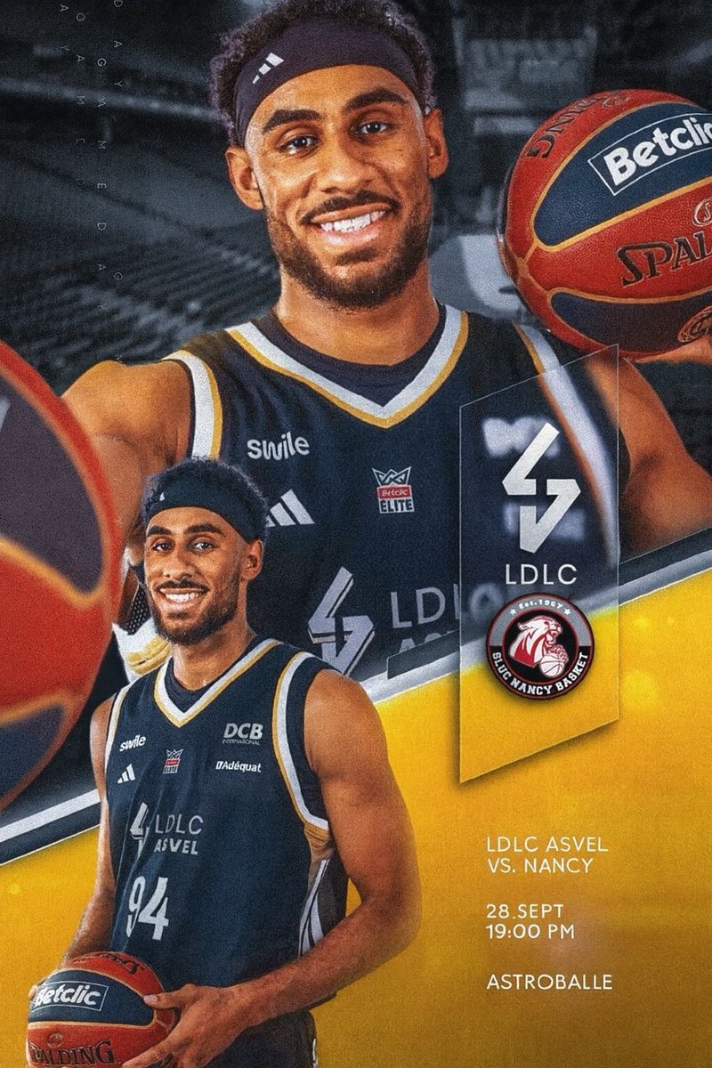 Imcom_Agency's tweet image. 🔥 Armel Traoré est prêt à faire vibrer l’Astroballe !

Le jeune talent sera au rendez-vous ce soir avec LDLC ASVEL pour affronter le SLUC Nancy.

📅 28 septembre
⏰ 19h00
📍 Astroballe

#LDLCASVEL #BetclicELITE #ArmelTraoré